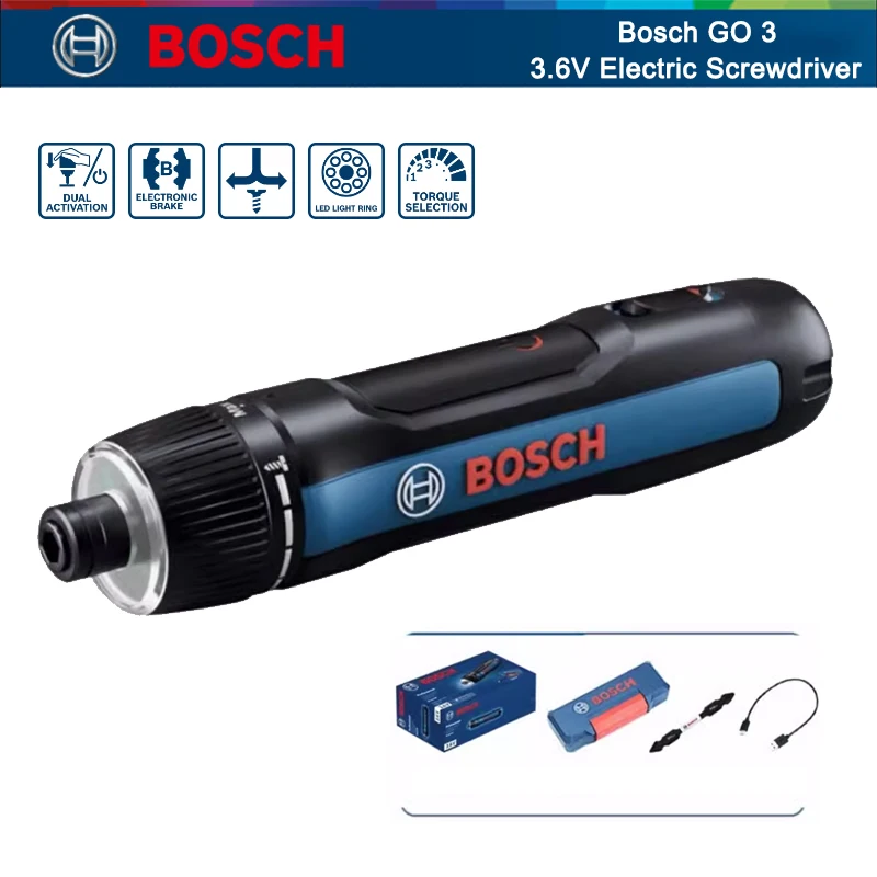 Power Tools And Hand Tools - Tournevis électrique BOSCH Go 3, tournevis