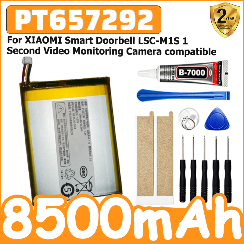 Xiaomi Power Tools - Nouvelle batterie 8500mAh PT657292 pour sonnette