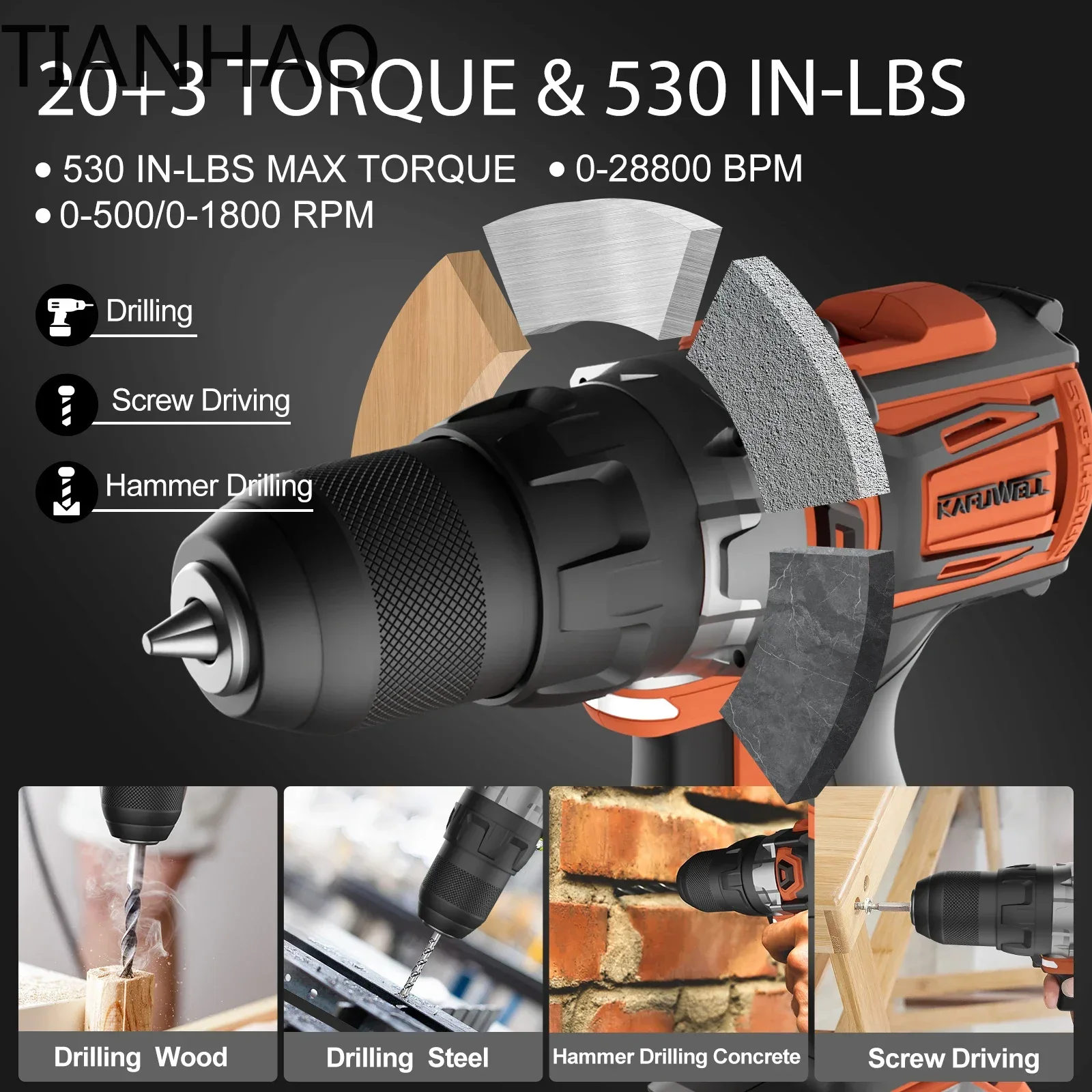 Kit combiné d'outils électriqu - Combo Power Tools avis et prix