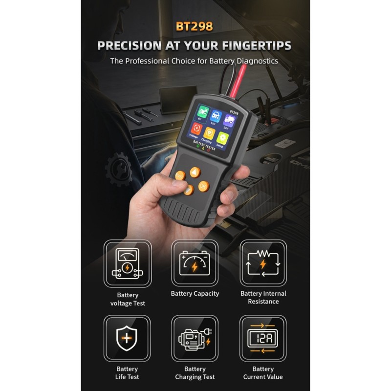 Détecteur de batterie de voitu - Power Tools Voltage avis et prix